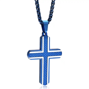 Bluecoatet Kreuz mit Kette.